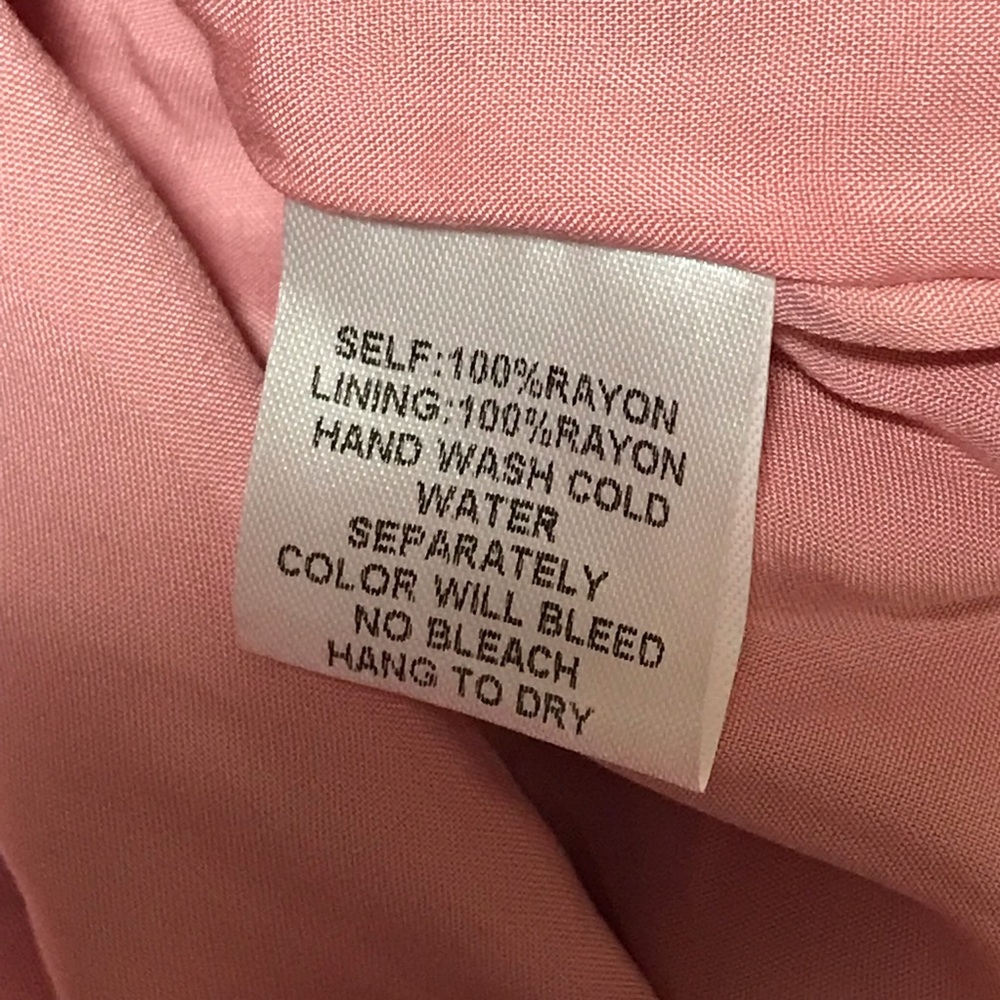 NWT Pinkblush Pink Floral Tie Sleeve Materntiy Plus Midi Dress - Picture 4 of 8